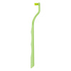 Toothbrush for braces, implants and dentures, Green